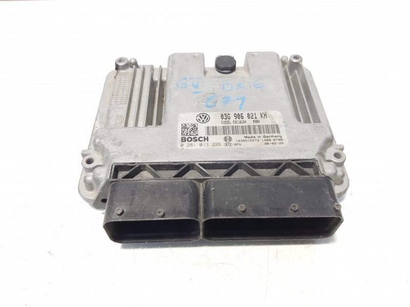 Calculator motor ECU, cod 03G906021KH, 0281013226, Vw Golf 5 (1K1) 1.9 TDI, BXE (id:644776)