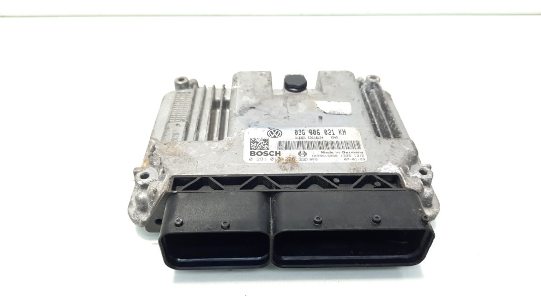 Calculator motor ECU, cod 03G906021KH, 0281013226, Vw Golf 5 (1K1) 1.9 TDI, BXE (id:560509)