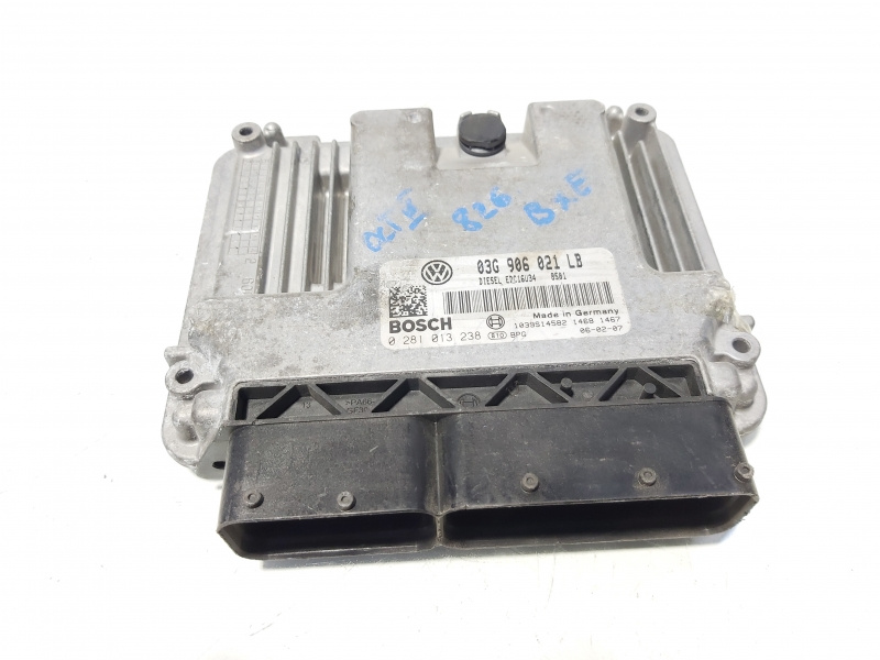 Calculator motor ECU, cod 03G906021LB, 0281013238, Skoda Octavia 2 Combi (1Z5), 1.9 TDI, BXE (id:644782)