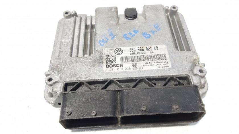 Calculator motor ECU, cod 03G906021LB, 0281013238, Skoda Octavia 2 Combi (1Z5), 1.9 TDI, BXE (id:644782)