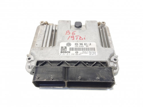 Calculator motor ECU, cod 03G906021LR, 0281013260, Vw Passat (3C2) 1.9 TDI, BXE (id:644770)