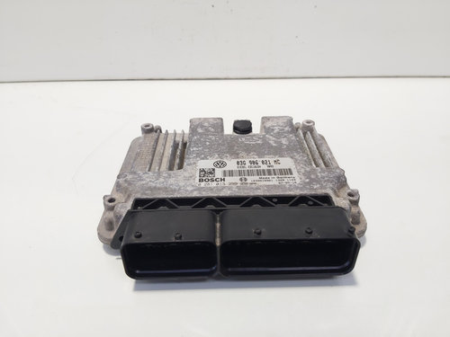 Calculator motor ECU, cod 03G906021MC, 0281013299, Seat Altea (5P1) 2.0 TDI, BMM, 4x4 (idi:622334)