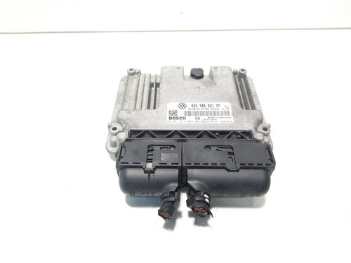Calculator motor ECU, cod 03G906021MM, 0281014044, Skoda Octavia 2 Combi (1Z5) 1.9 TDI, BXE (idi:563...