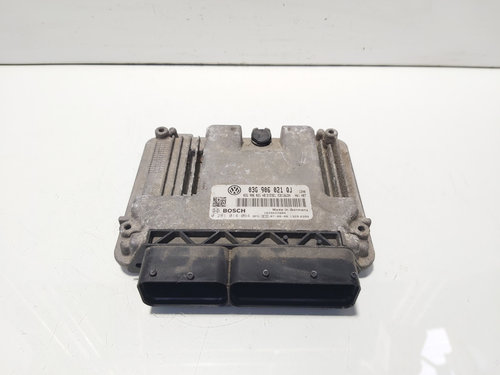 Calculator motor ECU, cod 03G906021QJ, 0281014064, Skoda Superb II Combi (3T5), 1.9 TDI, BLS (idi:63...