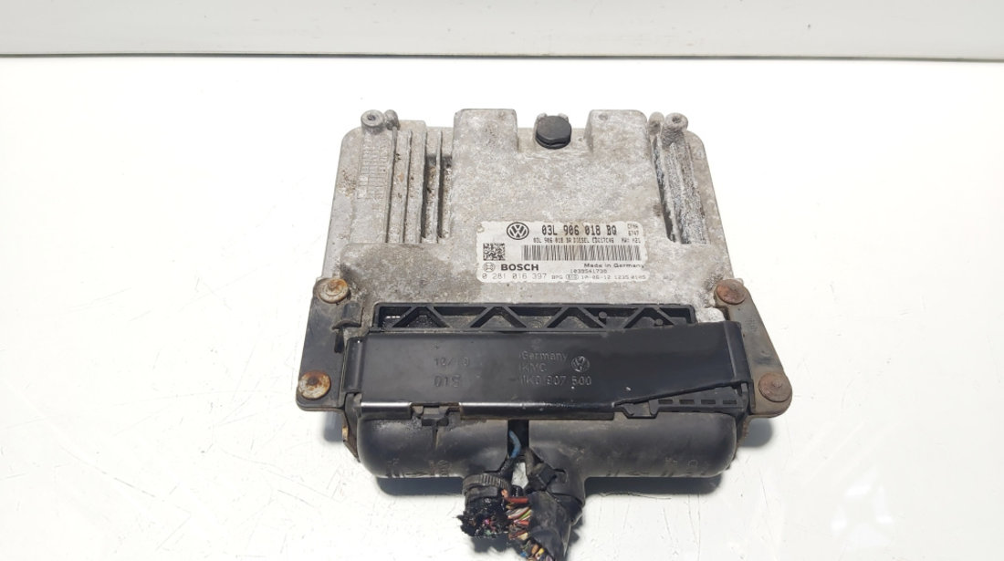 Calculator motor ECU, cod 03L906018BQ, Skoda Yeti (5L), 2.0 TDI, CFH (id:636156)