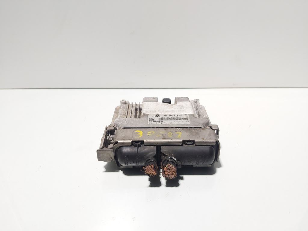 Calculator motor ECU, cod 03L906018GF, 0281017367, Skoda Octavia 2 (1Z3), 2.0 TDI, CFH (id:672830)