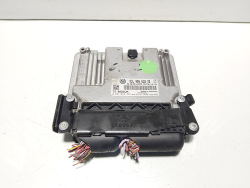 Calculator motor Ecu, cod 03L906018ME, Audi A5 Cabriolet (8F7) 2.0 TDI, CJC (idi:638405)