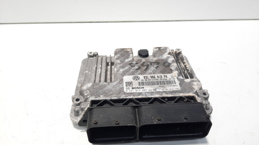 Calculator motor ECU, cod 03L906018PQ, 0281019005, Seat Exeo ST (3R5) 2.0 TDI, CJC (id:593300)