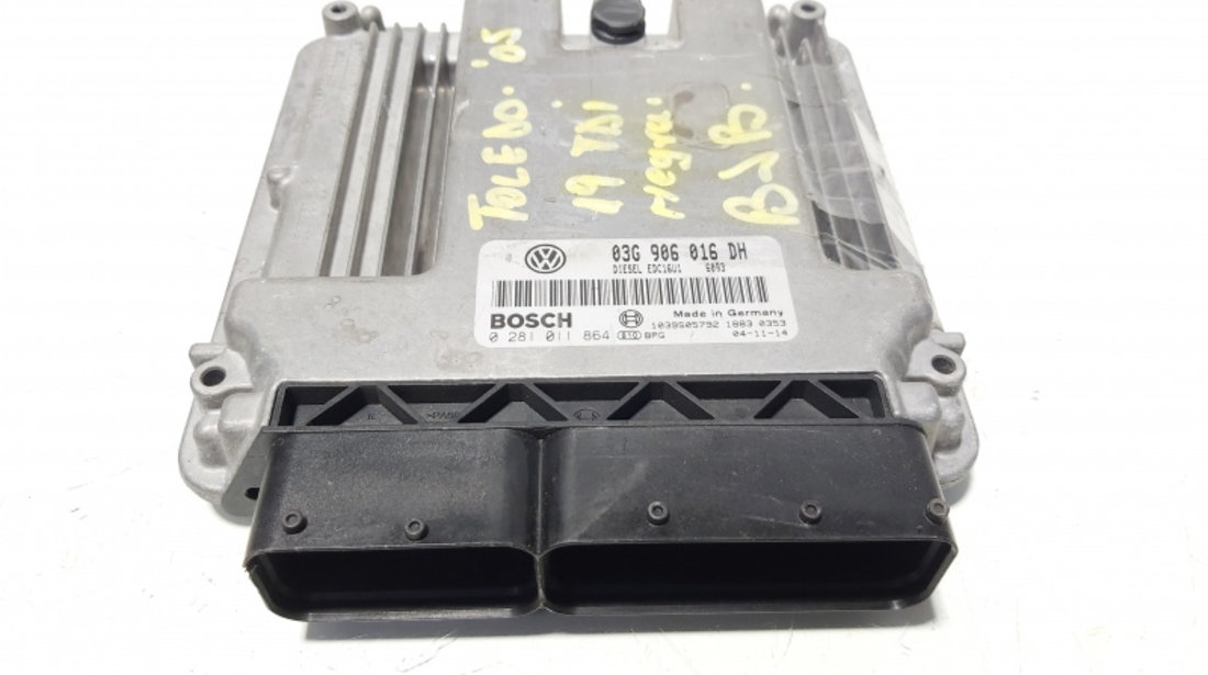 Calculator motor ECU, cod 03L906018SR, 0281011864, Vw Passat CC (358) 2.0 TDI, CFFB (idi:645327)