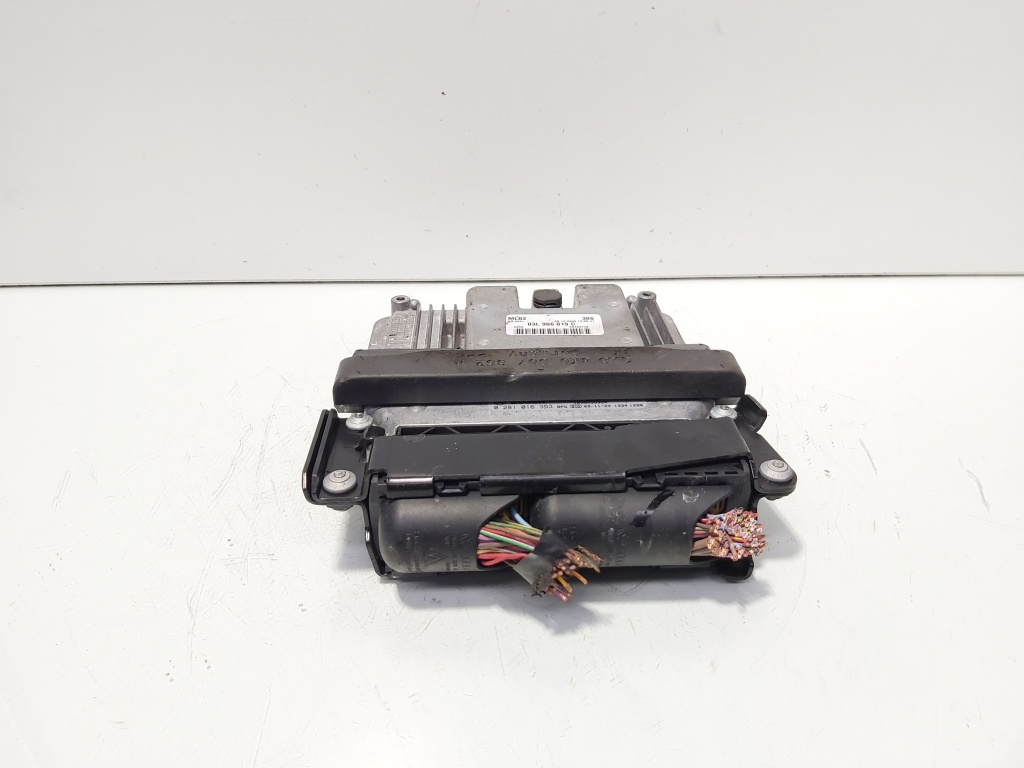 Calculator motor ECU, cod 03L906019C, 0281016353, Audi A4 (8K2, B8) 2.0 TDI, CAG (id:691569)