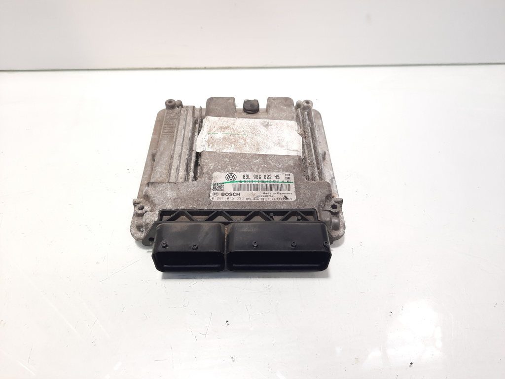 Calculator motor ECU, cod 03L906022HS, 0281015333, VW Golf 5 Plus (5M1), 2.0 TDI, CBD (idi:581695)