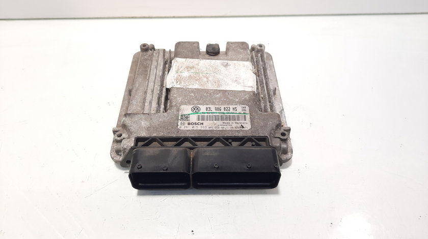 Calculator motor ECU, cod 03L906022HS, 0281015333, VW Golf 6 Variant (AJ5), 2.0 TDI, CBD (idi:581695)