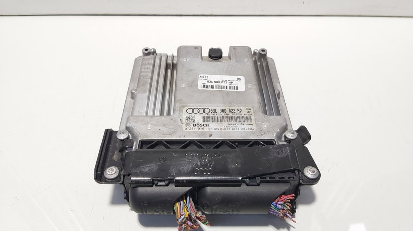 Calculator motor Ecu, cod 03L906022NP, 0281016141, Audi Q5 (8RB) 2.0 TDI, CAH (idi:631475)