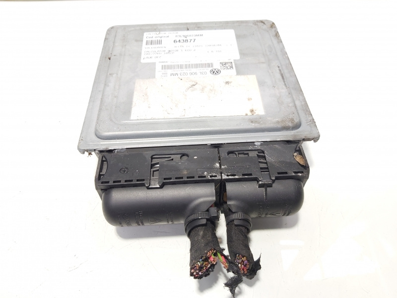 Calculator motor ECU, cod 03L906023MM, Vw Golf 6 Cabriolet (517) 1.6 TDI, CAY (idi:643877)