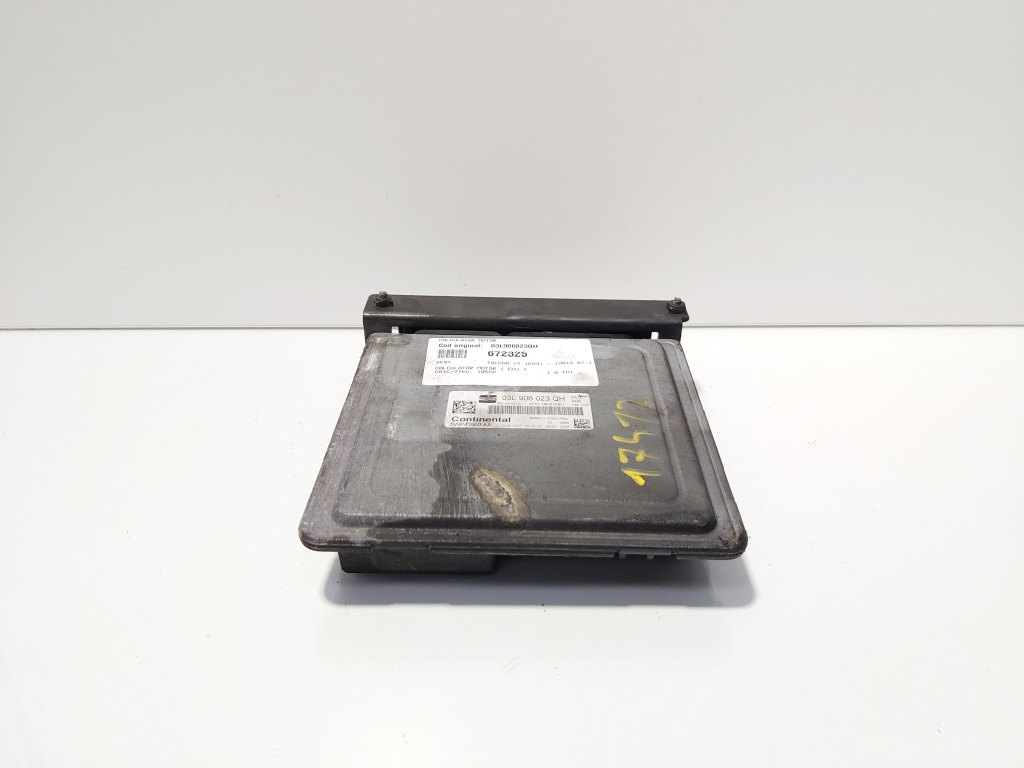 Calculator motor ECU, cod 03L906023QH, Skoda Fabia 2 (5J, 542), 1.6 TDI, CAYC (idi:672325)
