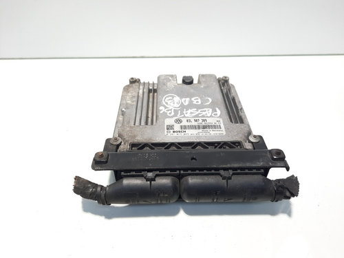 Calculator motor ECU, cod 03L907309, 0281015029, VW Golf 6 (5K1), 2.0 TDI, CBAB (idi:576619)