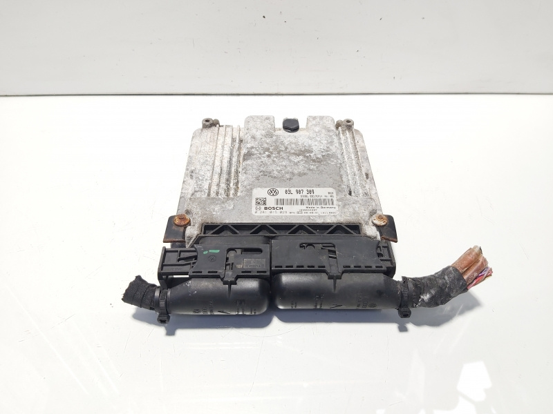 Calculator motor ECU, cod 03L907309, 0281015029, Vw Passat Variant (3C5) 2.0 TDI, CBAB (id:631480)