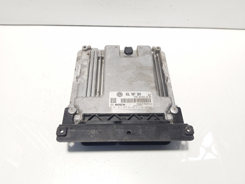 Calculator motor ECU, cod 03L907309, 0281015029, Vw Passat Variant (3C5) 2.0 TDI, CBA (id:638221)