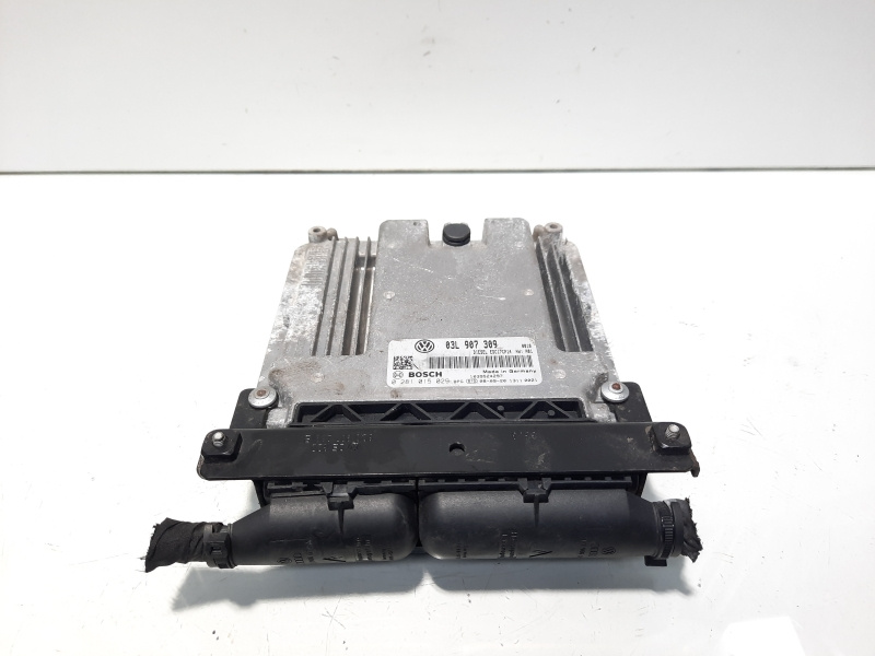 Calculator motor ECU, cod 03L907309, 0281015029, VW Passat Variant (3C5), 2.0 TDI, CBAB (id:593288)