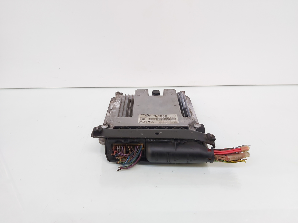 Calculator motor ECU, cod 03L907309, 0281015029, Vw Passat Variant (3C5) 2.0 TDI, CBA (id:667714)