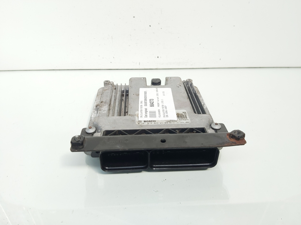 Calculator motor ECU, cod 03L907309, 0281015029, Audi A3 Cabriolet (8P7), 2.0 TDI, CBA (idi:664273)