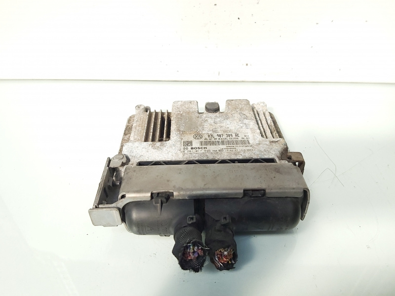 Calculator motor ECU, cod 03L907309AE, 0281017946, Vw Tiguan (5N) 2.0 TDI, CFFB (id:652480)
