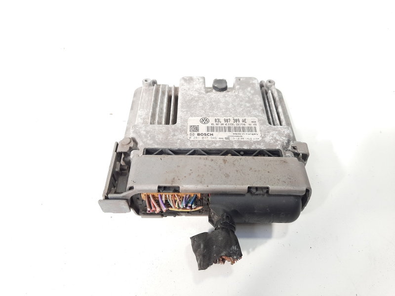 Calculator motor ECU, cod 03L907309AE, 0281017946, Vw Passat Variant (365) 2.0 TDI, CFF (id:560685)