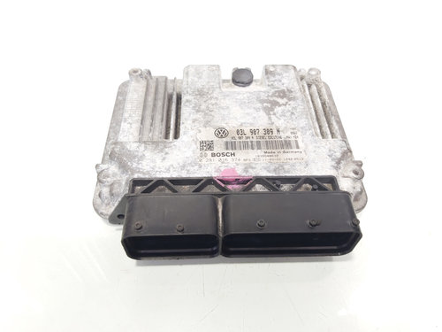 Calculator motor Ecu, cod 03L907309N, 0281016374, VW Passat (362), 2.0 TDI, CFF (id:692626)