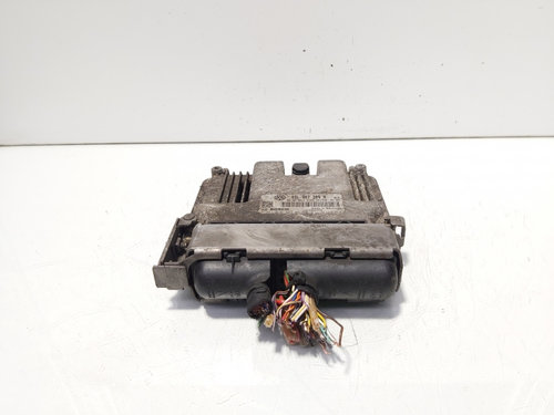 Calculator motor ECU, cod 03L907309N, 0281016374, Audi A3 Cabriolet (8P7), 2.0 TDI, CFF (idi:647758)
