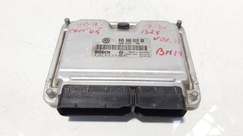 Calculator motor Ecu, cod 045906019BR, 0281012318, Skoda Fabia 1 Combi (6Y5), 1.4 TDI, BNM (id:644821)