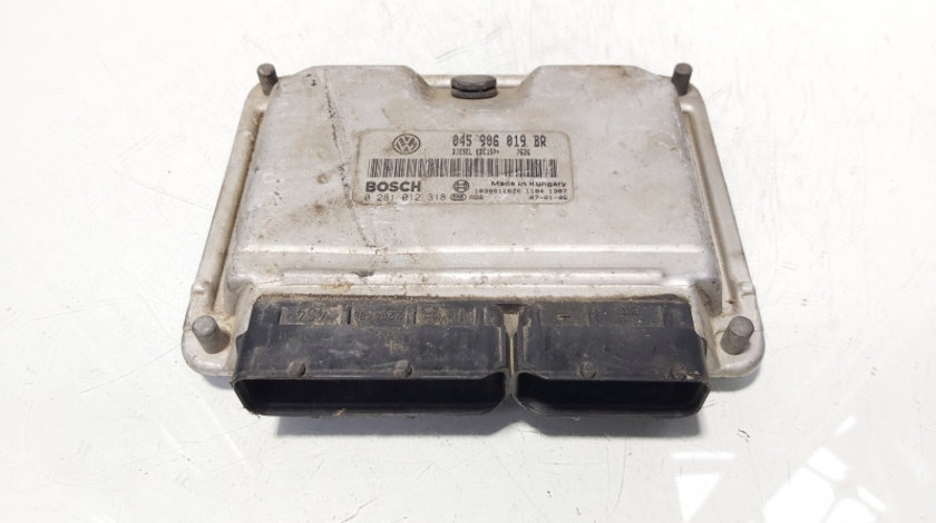 Calculator motor ECU, cod 045906019BR, 0281012318, Skoda Fabia 1 Combi (6Y5), 1.4 TDI, BNM (id:647723)