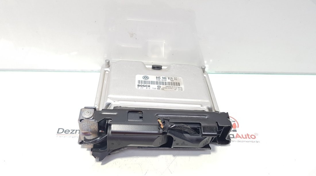 Calculator motor ECU, cod 045906019CC, 0281012750, Seat Ibiza 4 (6L1), 1.4 TDI, BNV (idi:125977)