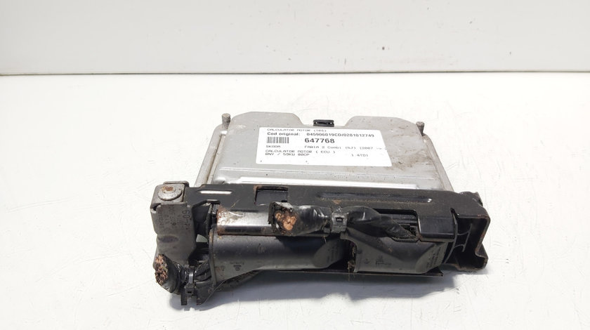 Calculator motor ECU, cod 045906019CD, 0281012749, Skoda Fabia 2 Combi (5J, 545), 1.4 TDI, BNV (id:647768)