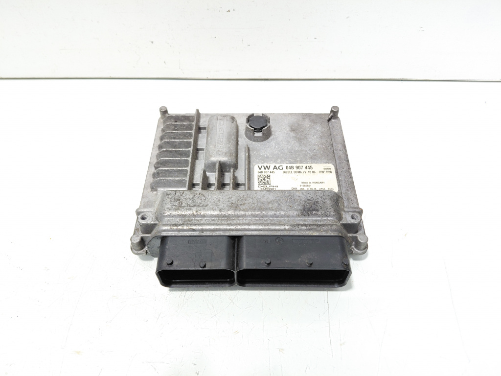 Calculator motor ECU, cod 04B907445, Skoda Fabia 3 (NJ3) 1.4 TDI, CUS (id:706396)