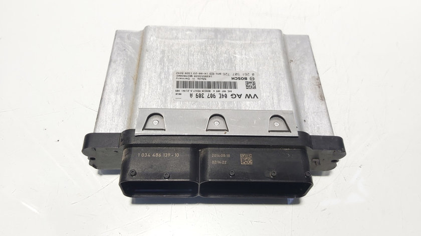 Calculator motor ECU, cod 04E907309A, 0261S07726, Seat Leon (5F1), 1.4 TSI, CXSA (idi:640520)