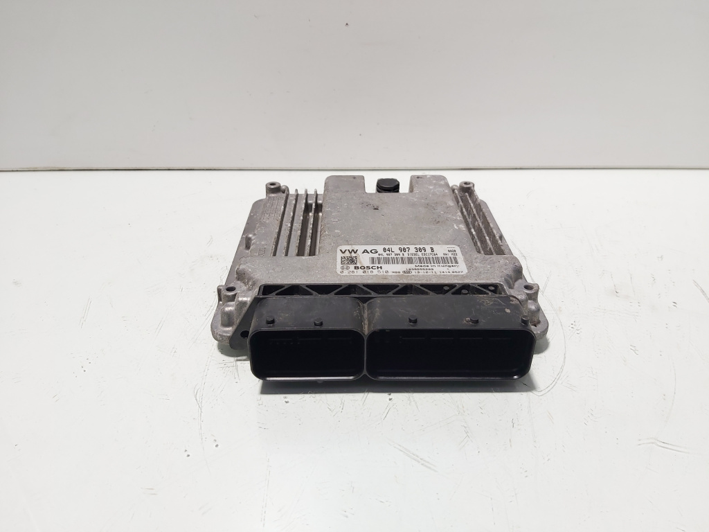 Calculator motor ECU, cod 04L907309B, 0281018510, Skoda Octavia 3 (5E3) (id:685022)