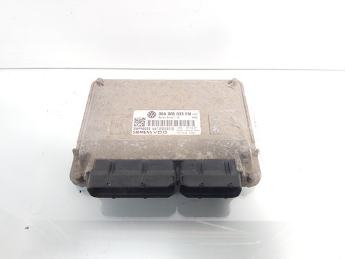 Calculator motor ECU, cod 06A906033EM, Skoda Octavia 2 Combi (1Z5) 1.6 benz, BSE (idi:694194)