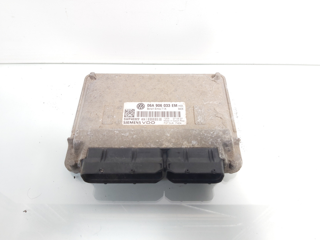 Calculator motor ECU, cod 06A906033EM, Vw Golf 5 Variant (1K5) 1.6 benz, BSE (idi:694194)