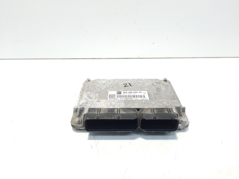 Calculator motor ECU, cod 06A906033HE, Seat Leon (1P1) 1.6 benz, BSE (id:612682)