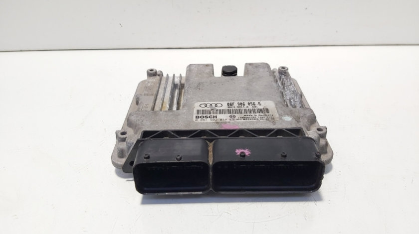 Calculator motor ECU, cod 06F906056S, 0261S02014, Audi A3 (8P1), 2.0 FSI, AXW (id:585153)