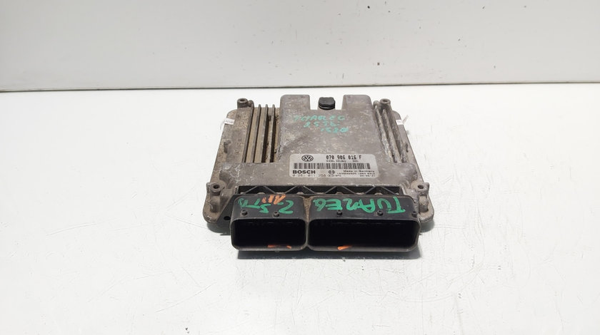 Calculator motor Ecu, cod 070906016F, 0281011258, VW Touareg (7LA, 7L6), 2.5 TDI, BAC (id:645125)