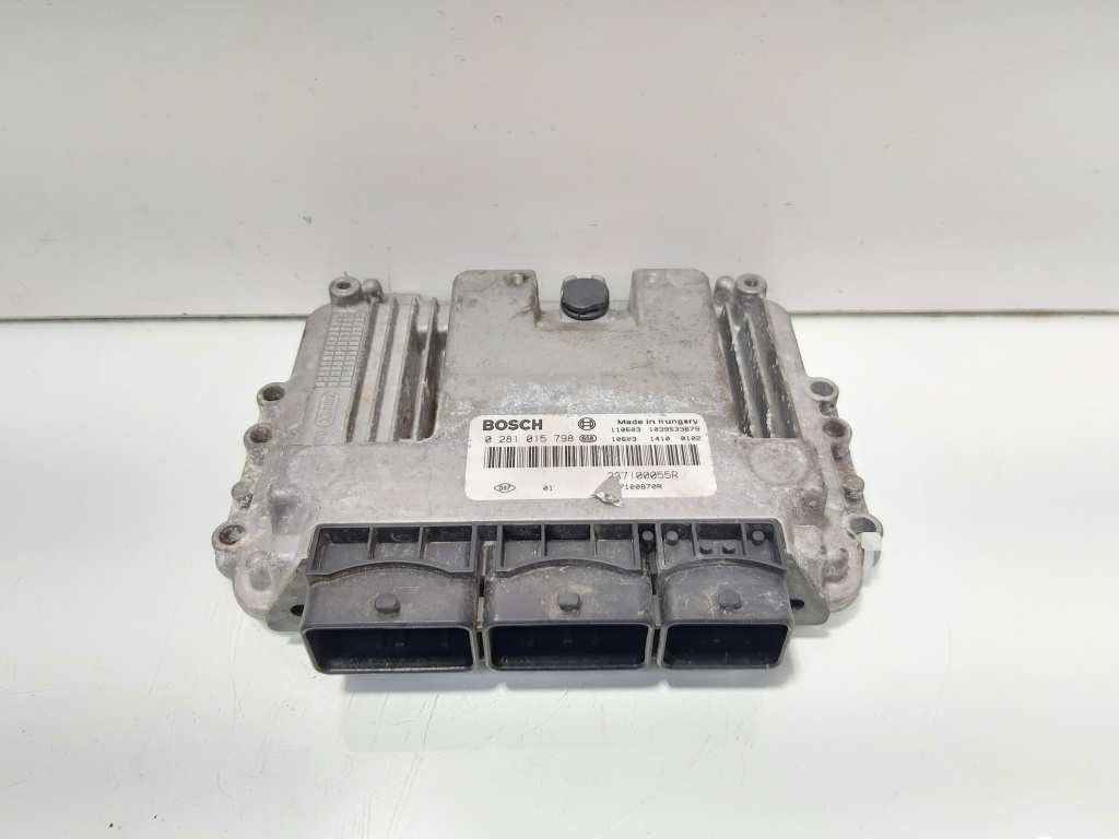 Calculator motor ECU, cod 237100055R, 0281014546, Renault Megane 3 Combi 1.9 DCI, F9Q870 (id:697523)