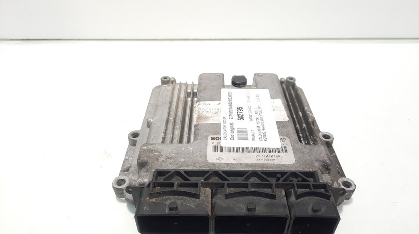 Calculator motor ECU, cod 237101074R, 0281030135, Renault Scenic 3, 1.6 DCI, R9M402 (idi:582795)