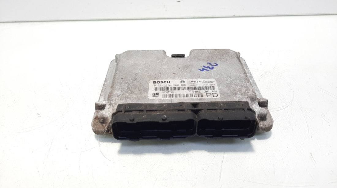 Calculator motor ECU, cod 24417169, 0281010268, Opel Signum, 2.0 DTI, Y20DTH (idi:560500)