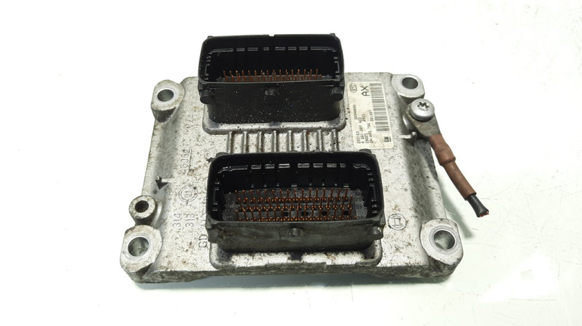 Calculator motor ECU, cod 24443796, Opel Agila (A) (H00), 1.2 benz, Z12XE (idi:555537)