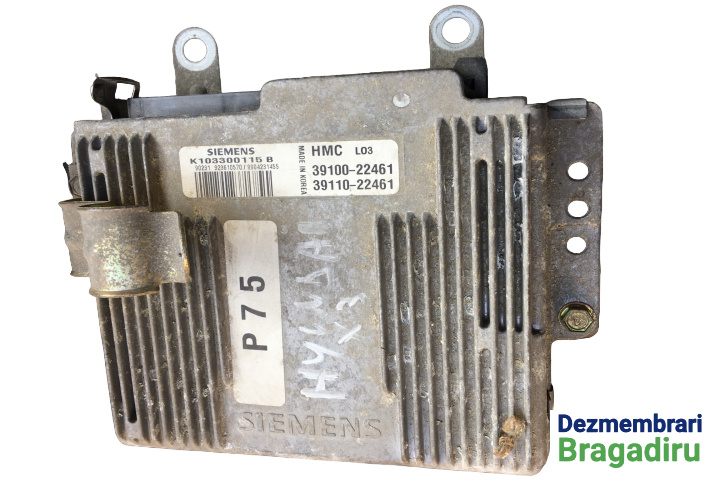 Calculator motor ECU Cod: 39100-22461 39110-22461 Hyundai Accent X3 [1994 - 1997] Liftback 3-usi 1.3 MT (84 hp)