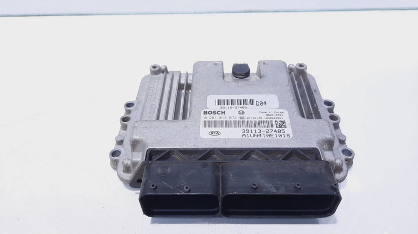 Calculator motor ECU, cod 39113-27485, Hyundai Trajet (FO), 2.0 CRDI, D4EA (idi:495933)