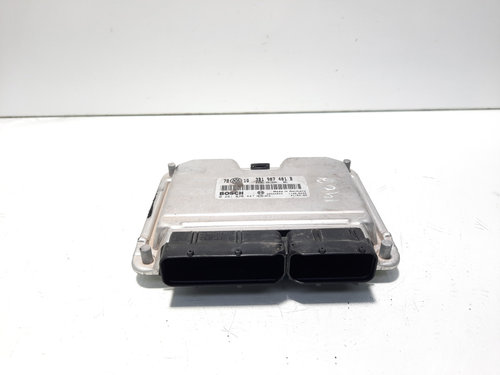 Calculator motor ECU, cod 3B1907401B, 0281010447, Vw Passat Variant (3B6) 2.5 TDI, AKN (id:593584)