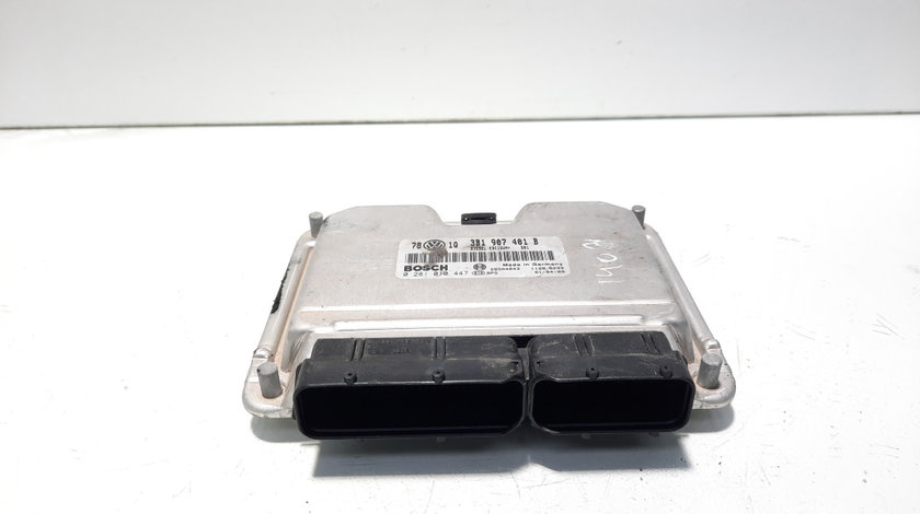 Calculator motor ECU, cod 3B1907401B, 0281010447, Vw Passat Variant (3B6) 2.5 TDI, AKN (id:593584)