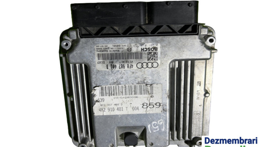 Calculator motor ECU Cod: 4F0907401B 0281012559 4F2910401T Audi A6 4F/C6 [2004 - 2008] Sedan 2.7 TDI MT (180 hp)